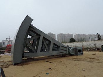 大型弧門閘門